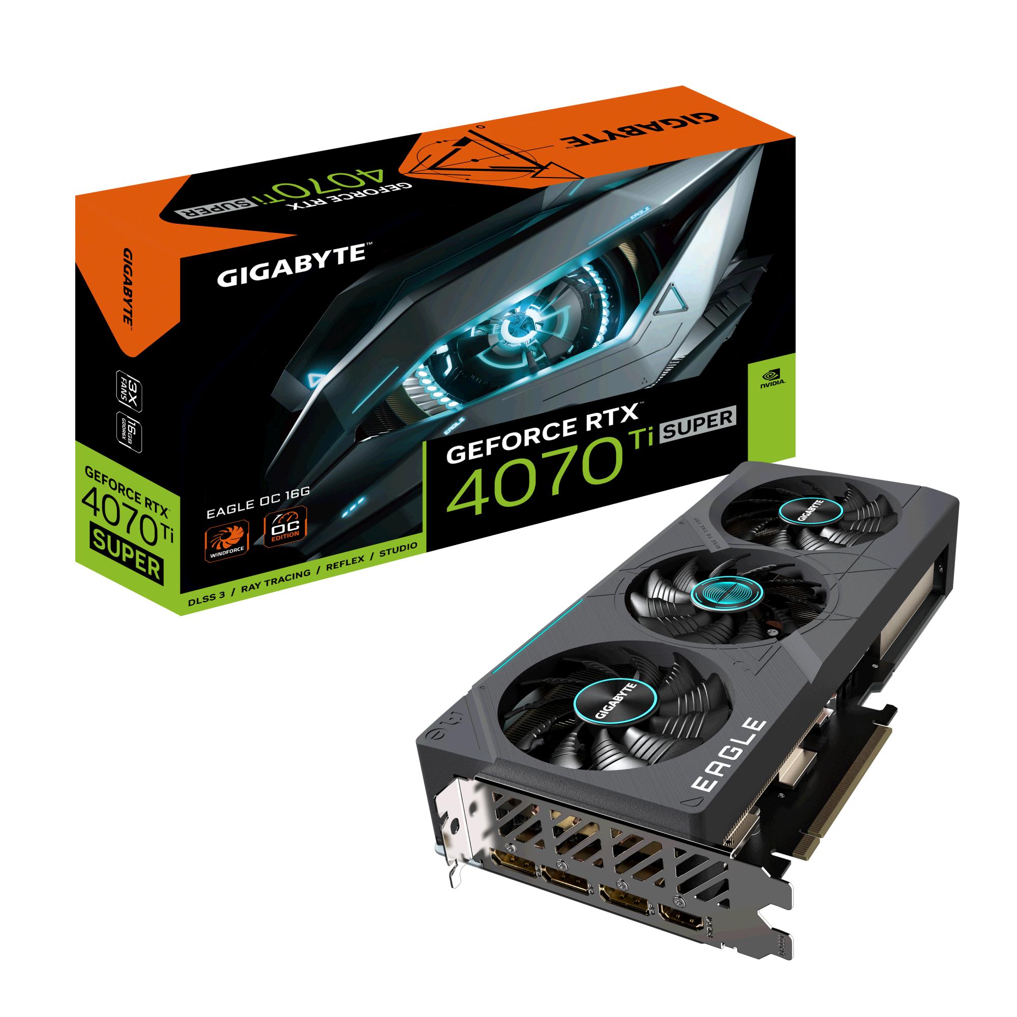 Gigabyte GeForce RTX 4070Ti SUPER Eagle OC 16GB