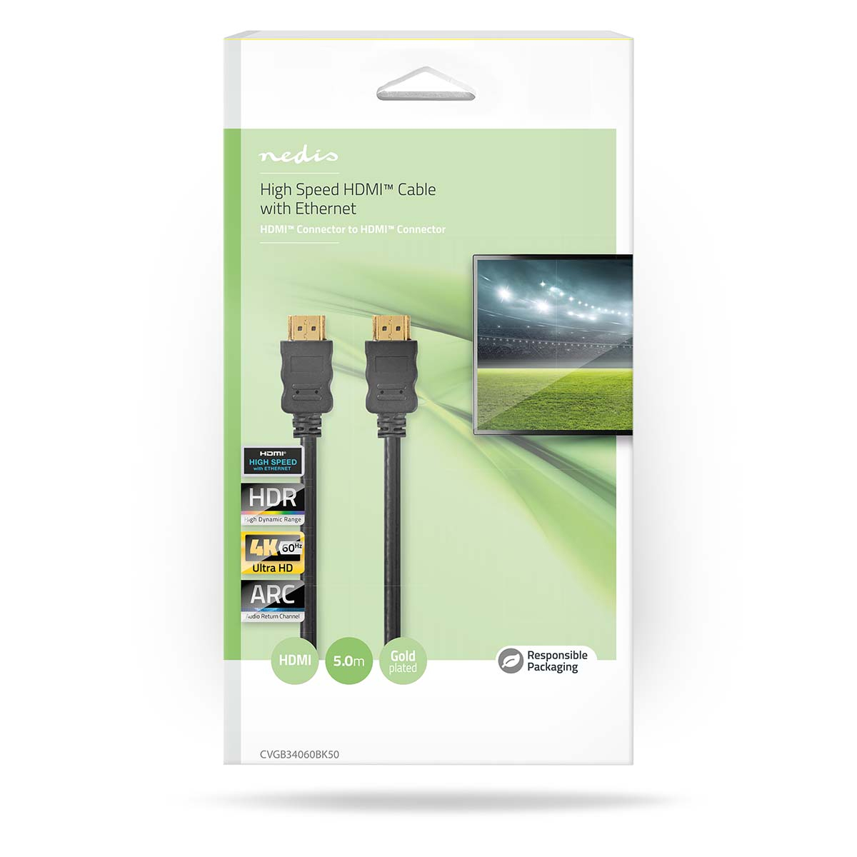 Nedis HDMI Kabel | CVGB34060BK50