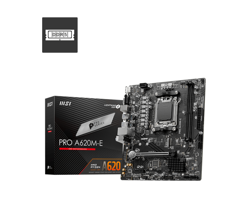 MSI PRO A620M-E DDR5