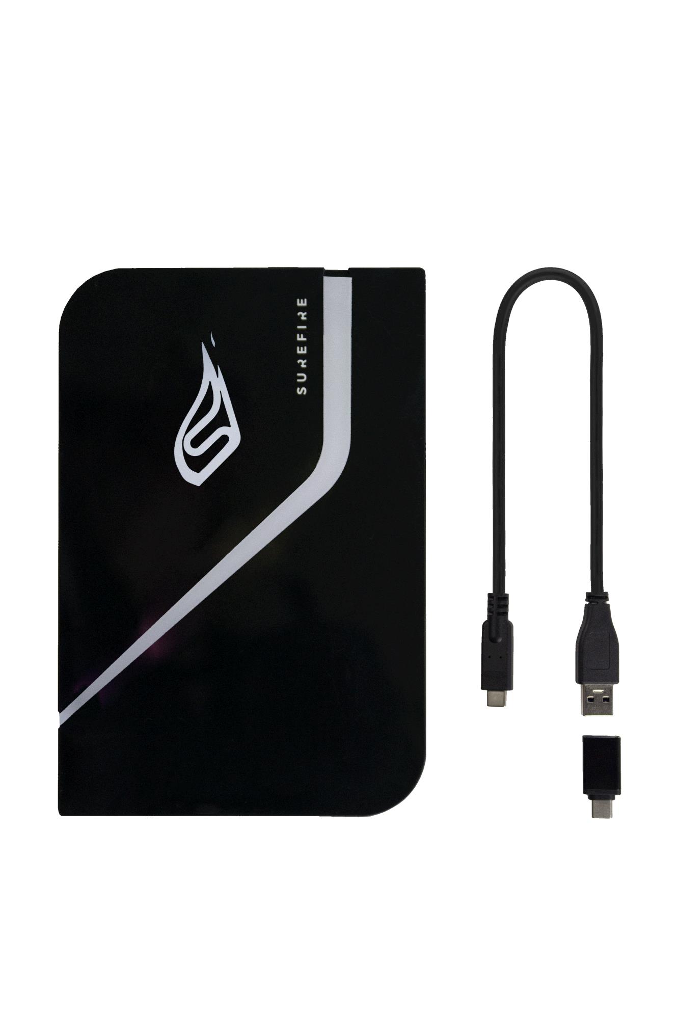 SureFire PyroDrive Gaming SSD 2TB, Zwart