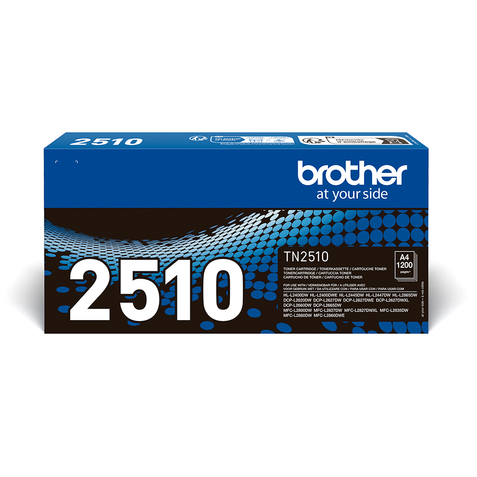 Brother TN-2510 Zwart