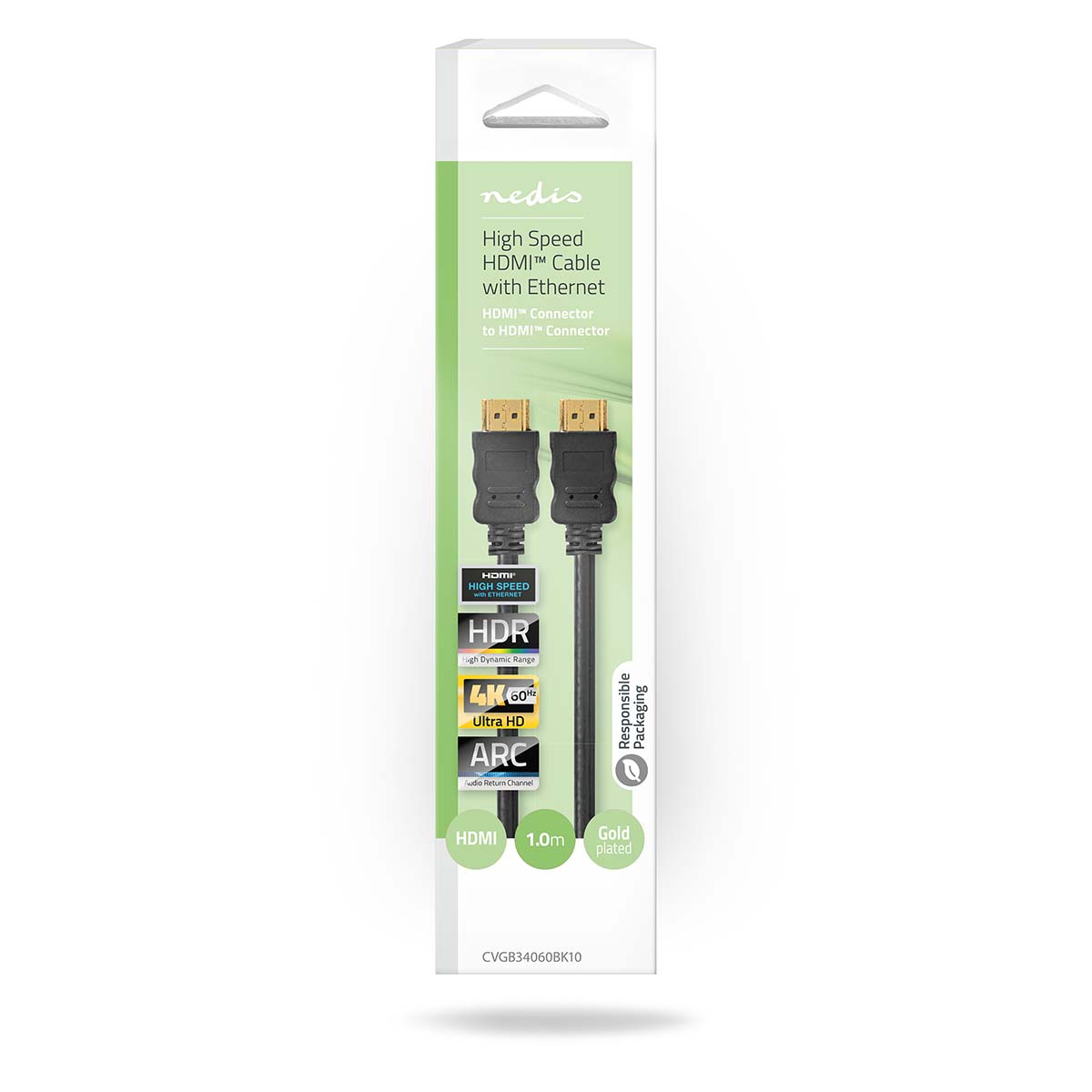 Nedis HDMI Kabel | CVGB34060BK10