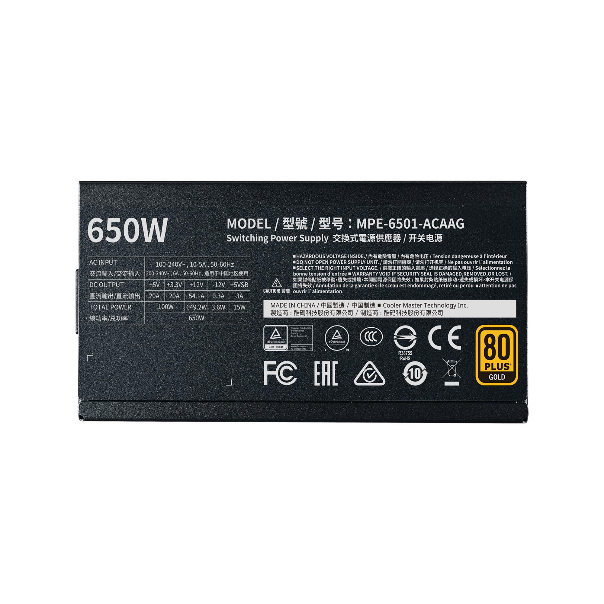 Cooler Master MWE 650W