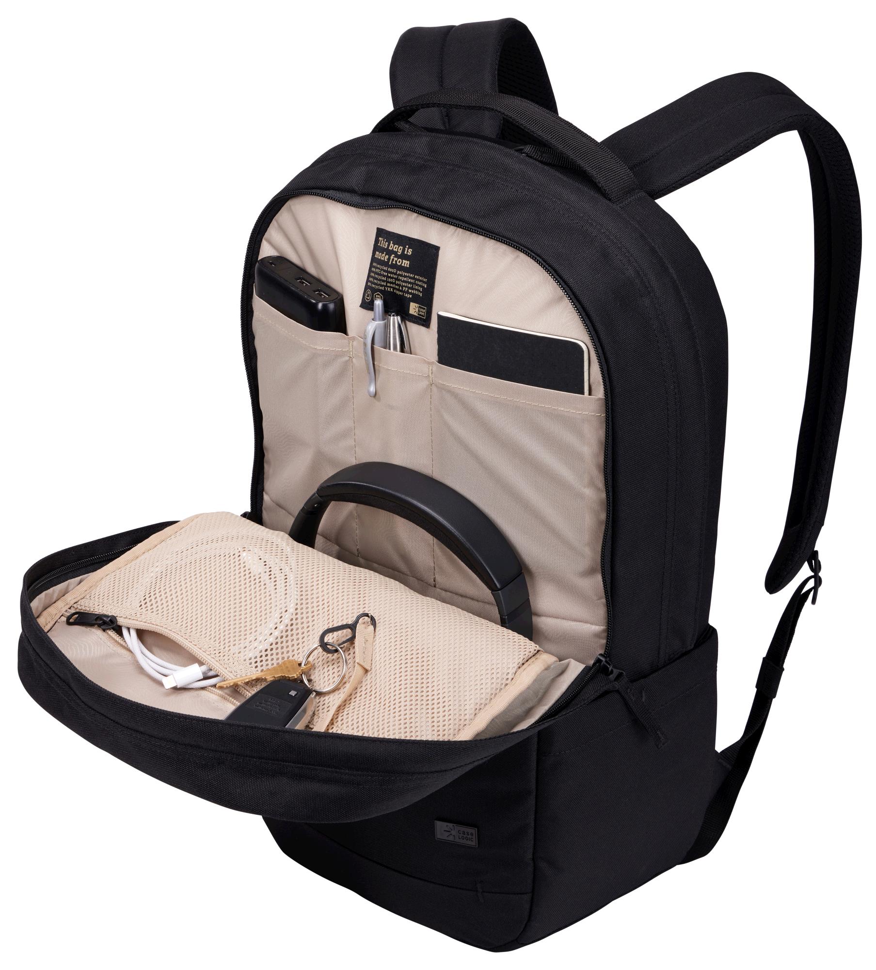 Case Logic Backpack Invigo Eco 15", Zwart