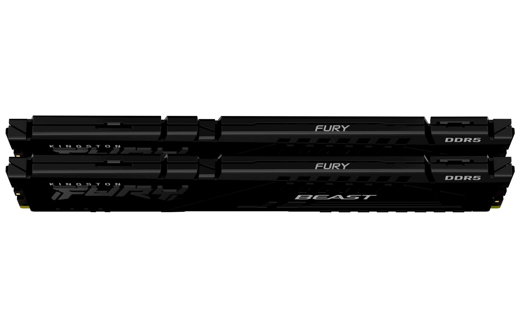 Kingston 32GB Kit van 2 DDR5, Fury Beast Black