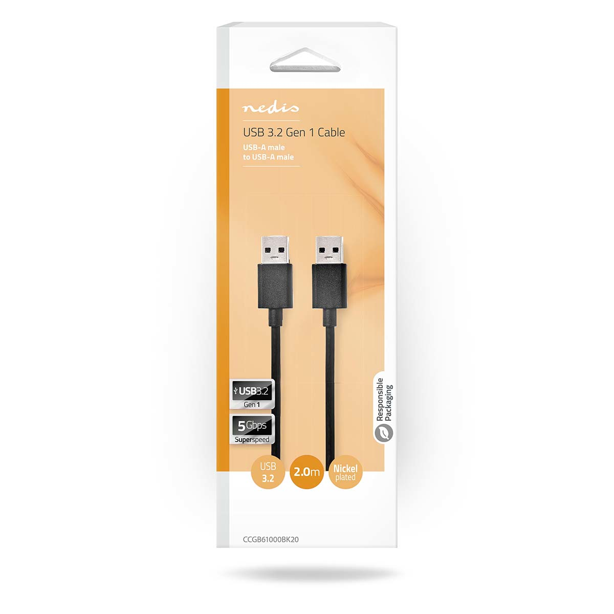 Nedis USB Kabel 3.2 (gen1) | 2m