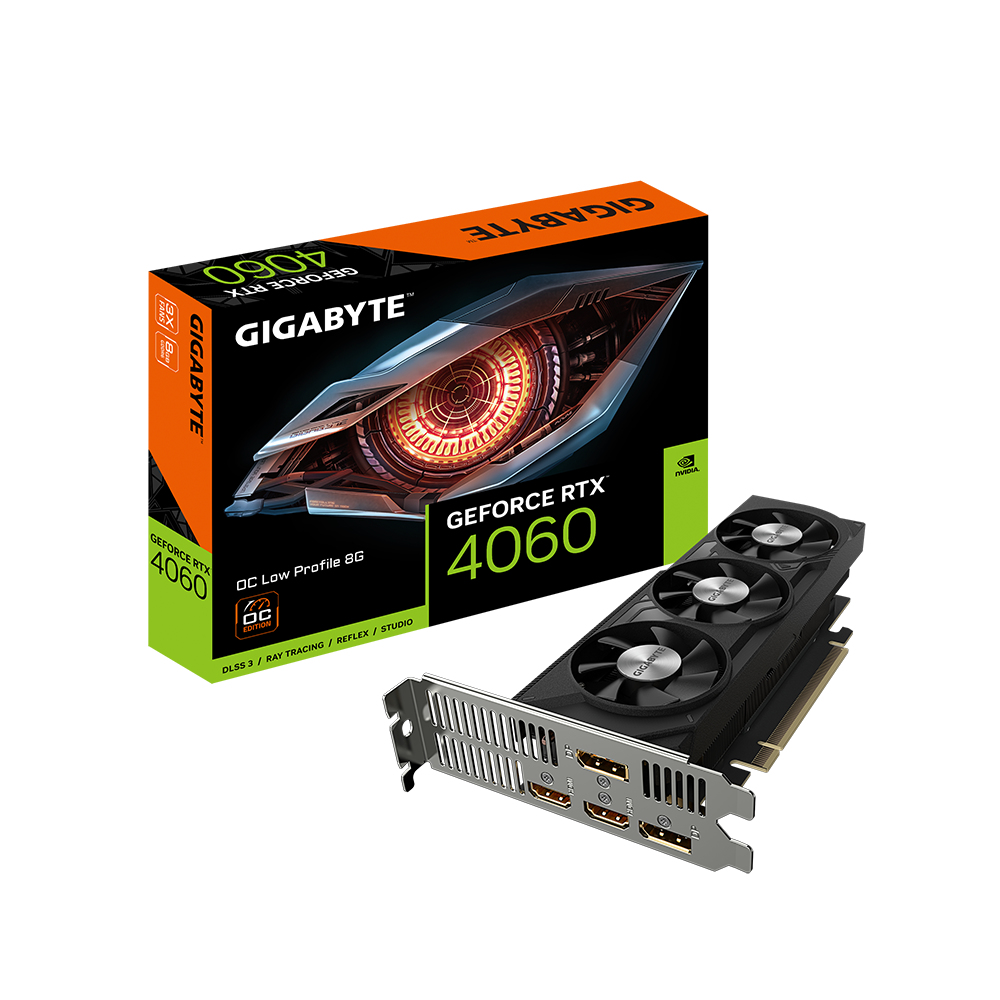 Gigabyte GPU GeForce RTX 4060 OC 8GB Low Profile