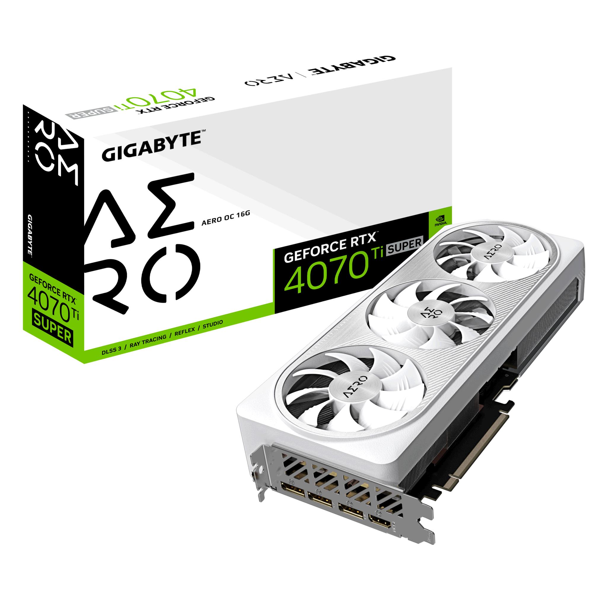 Gigabyte GeForce RTX 4070Ti SUPER Aero OC 16GB