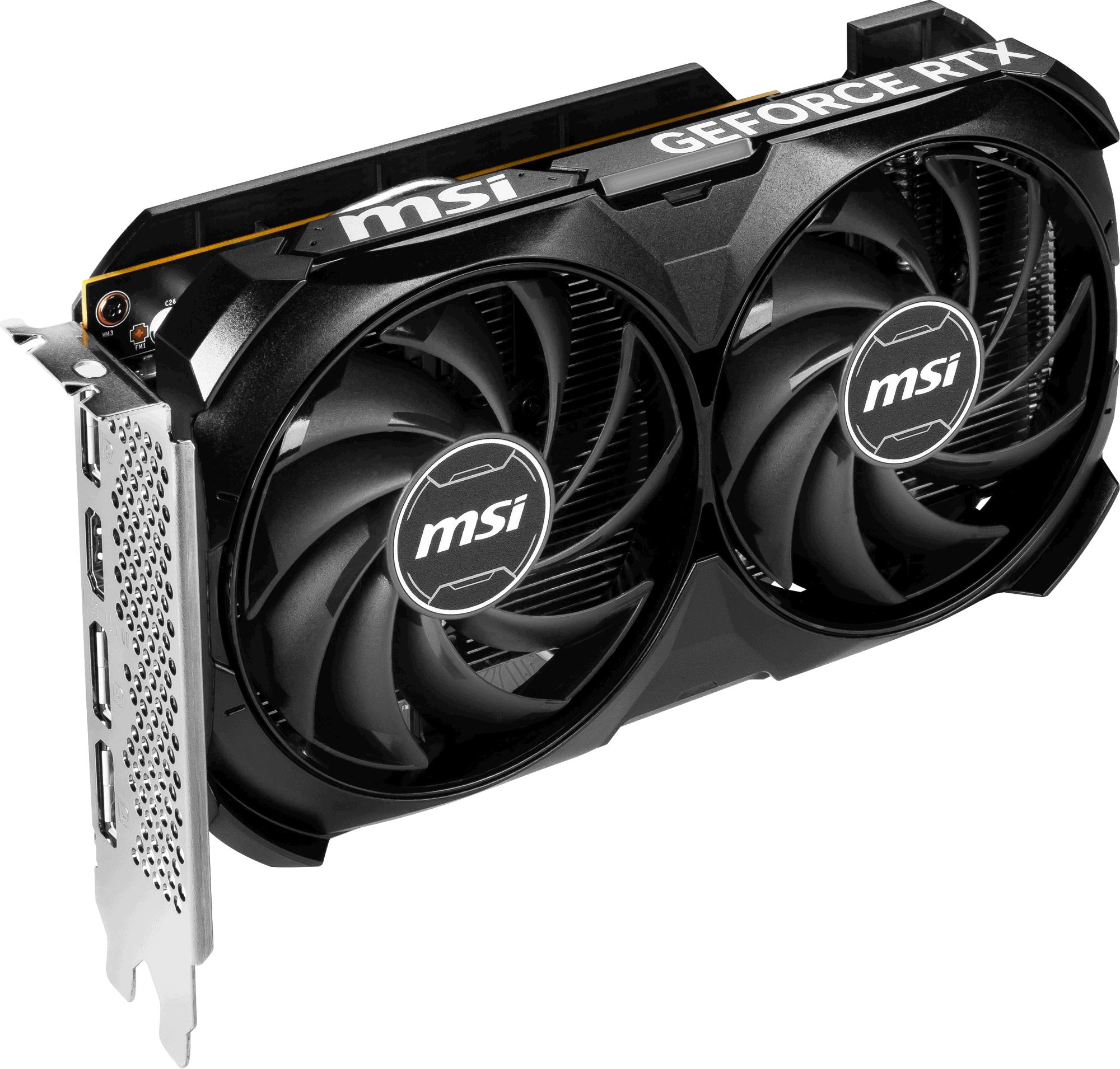 MSI GeForce RTX 4060 Ventus 2X Black 8G OC