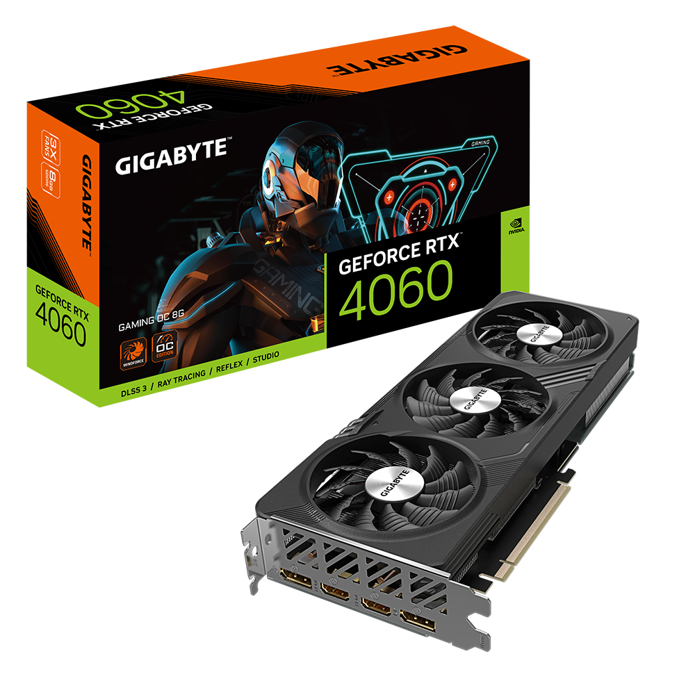 Gigabyte GeForce RTX 4060 Gaming OC 8GB