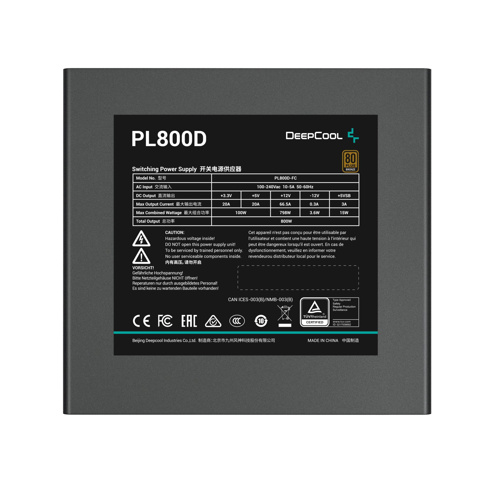 DeepCool PL800D 800W