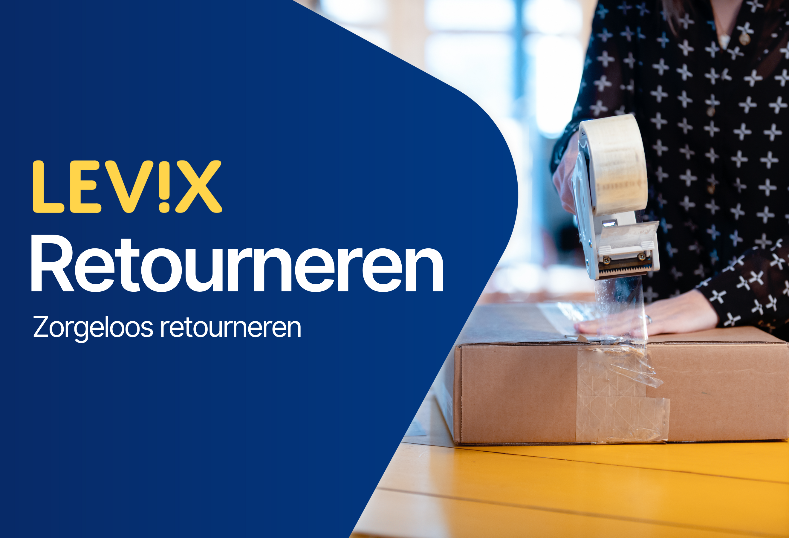 Banners Diensten Levix site mobiel - Retourneren