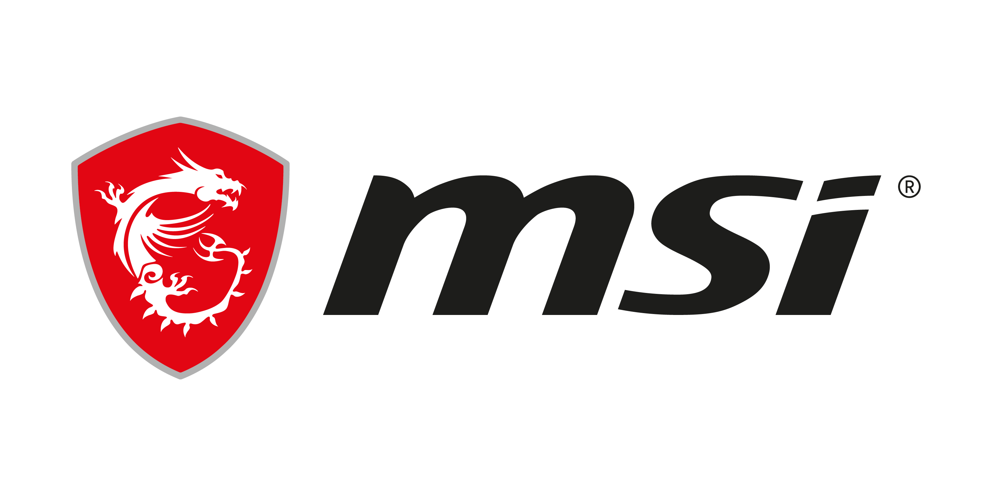 MSI logo midden
