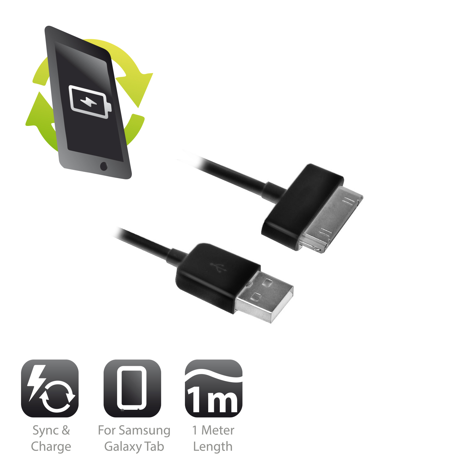 Ewent USB Kabel 2.0 | 1m