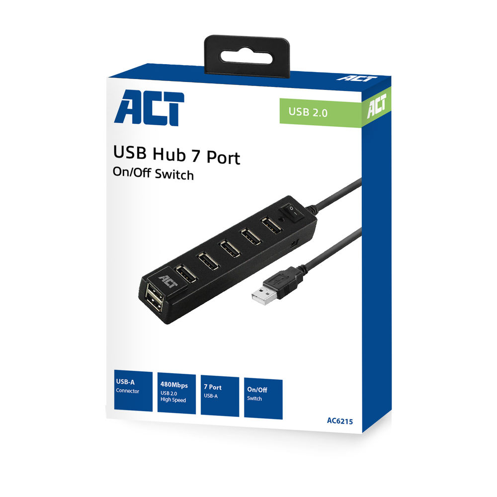 ACT USB Hub 2.0 | AC6215