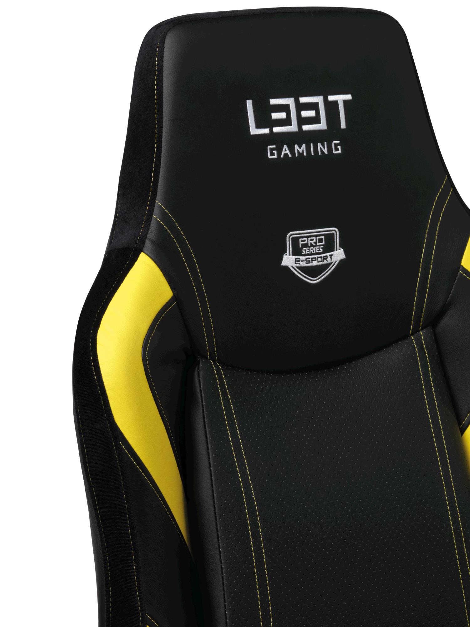 L33T Gaming E-Sport Pro Excellence L Geel/Zwart