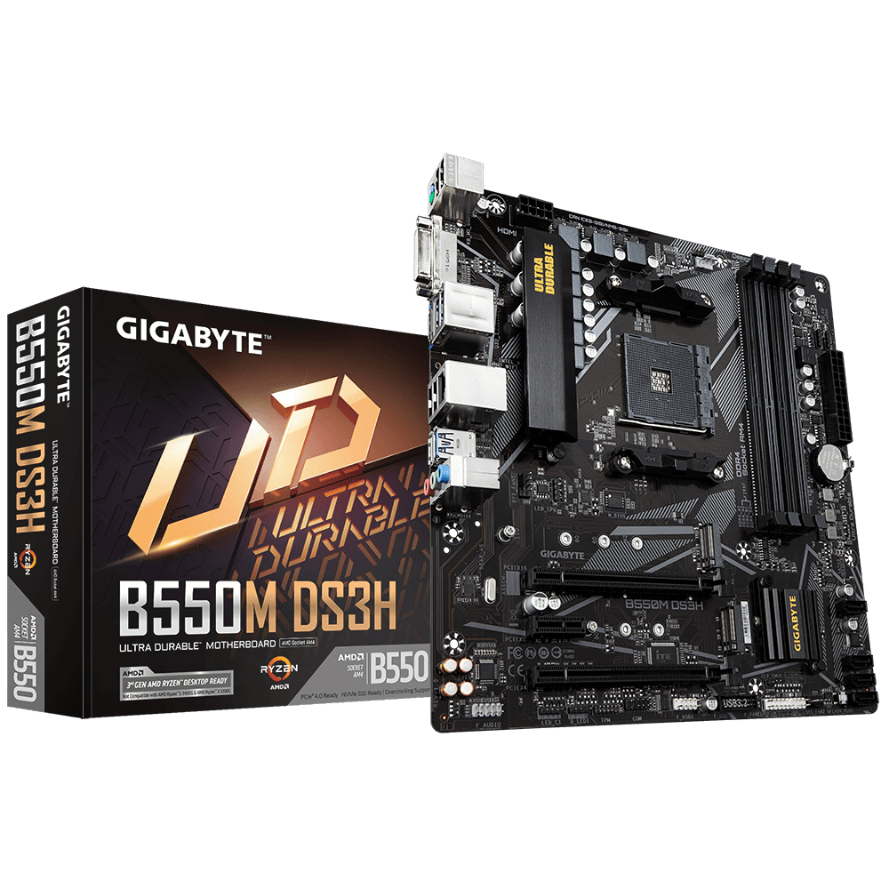 Gigabyte B550M DS3H  DDR4